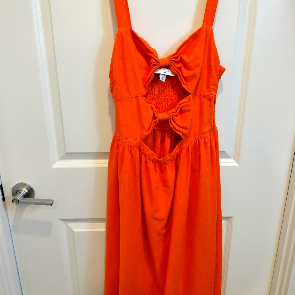 26. Fe Noel X Target Double Cut out  Midi Dress